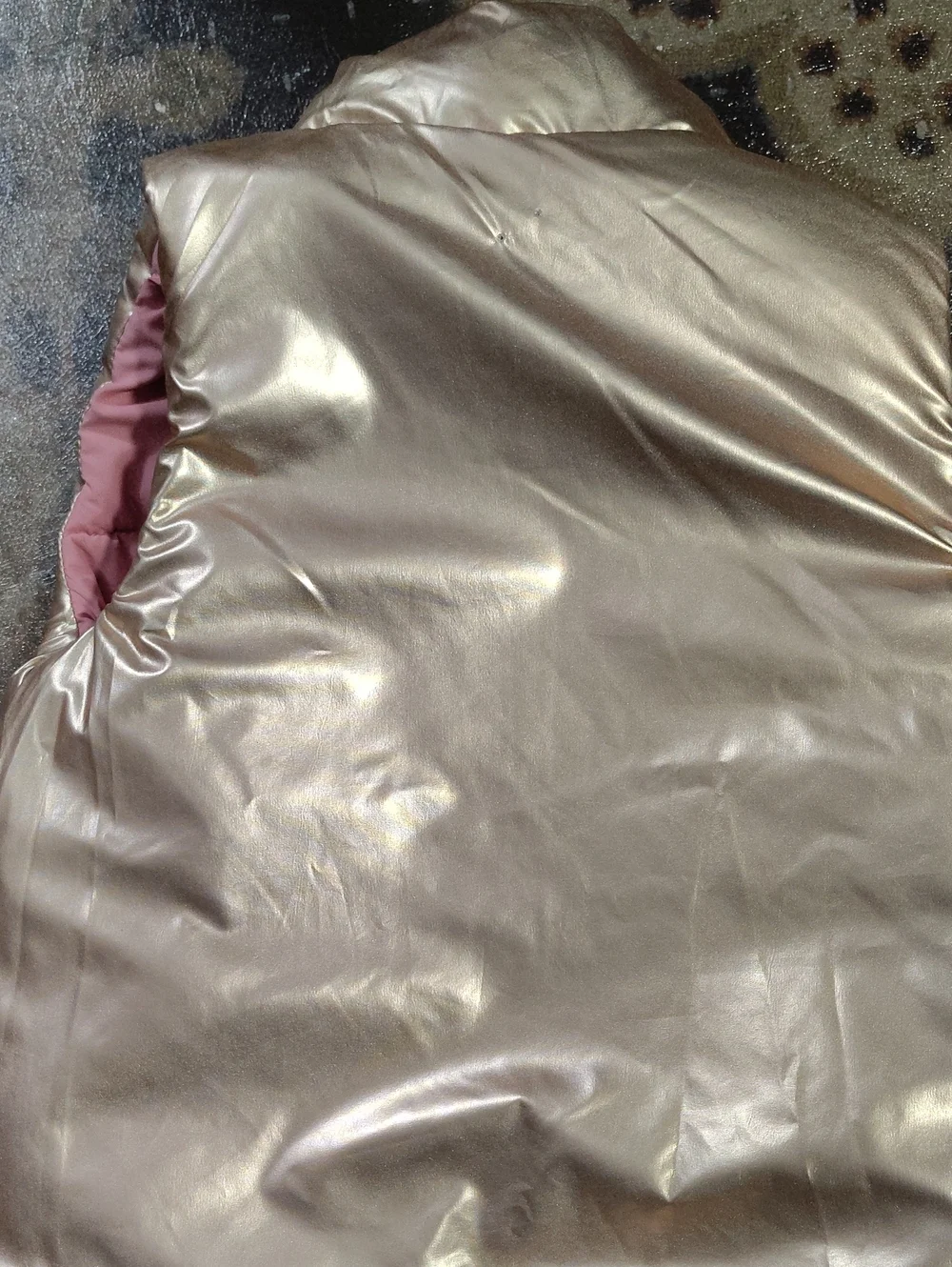 3t Pink And Gold Reversible Vest $25